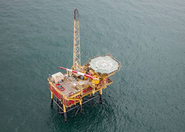 For illustration only - One-Dyas' North Sea Platform ©One-Dyas