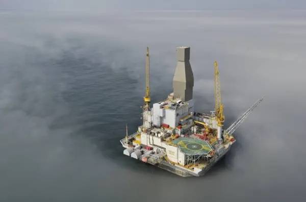 Illustration Orlan offshore platform in Sakhalin - Credit Sakhalin-1