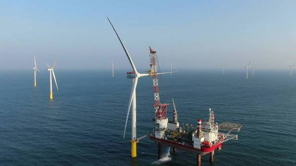 Illustration; An Orsted offshore wind farm / Image: Orsted