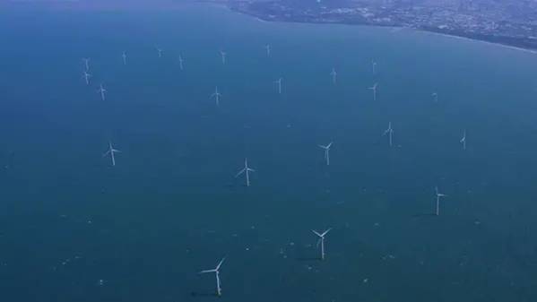 Illustration; Orsted's offshore wind farm - Image by Orsted
