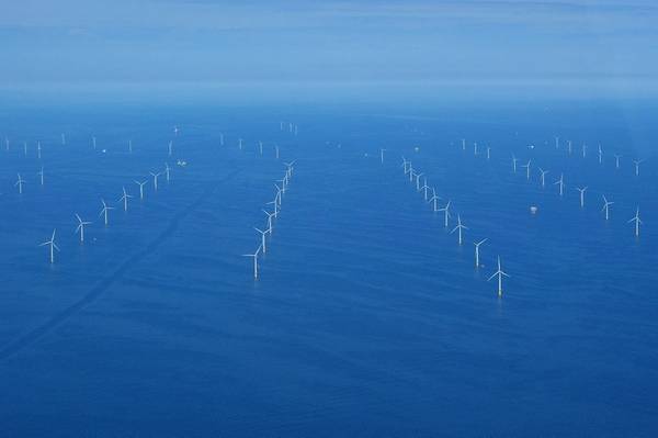 Illustrative photo from an existing Ørsted offshore wind farm in the UK. - Credit: Orsted