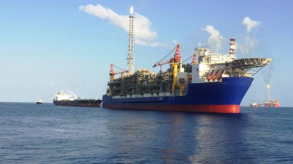 Inpex's Ichthys Venturer FPSO at the Ichthys field off Australia - Credit: Inpex