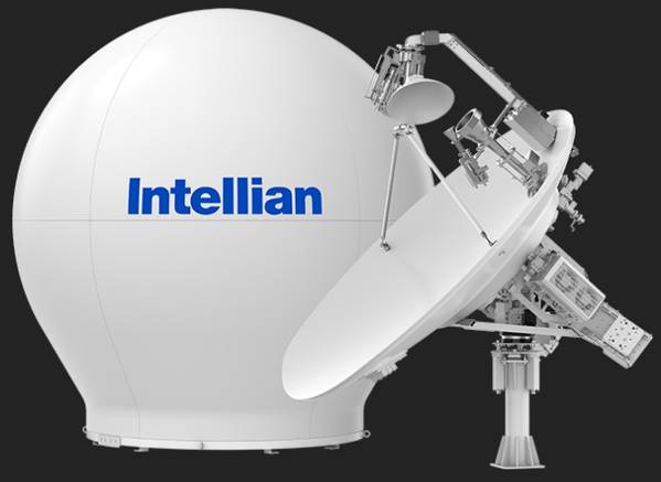 Intellian’s v240MT antenna (Image: Intellian)