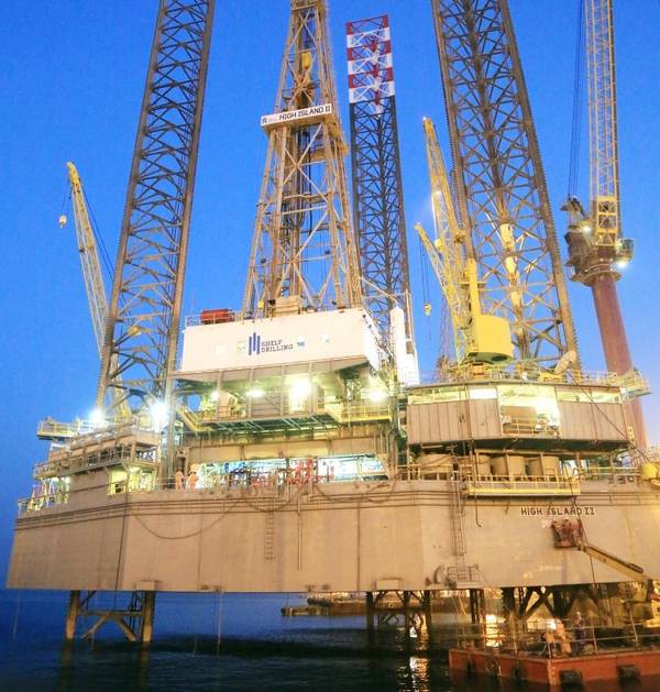 High Island II jack-up rig (Credit: Shelf Drilling)