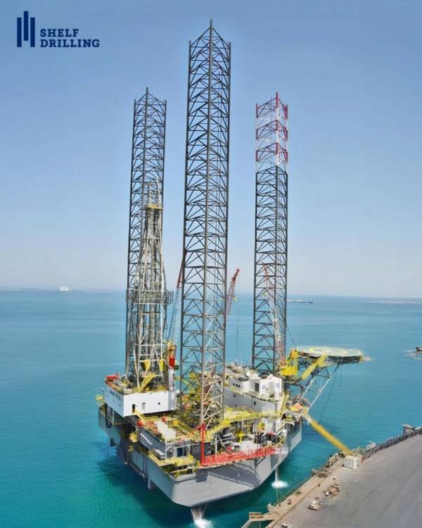 Main Pass IV jack-up rig (Credit: Shelf Drilling)