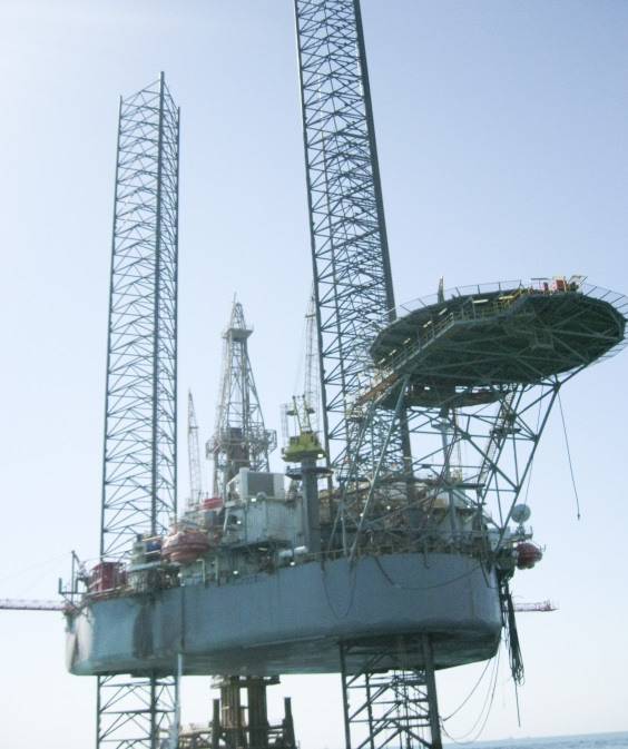 Main Pass I jack-up rig (Credit: Shelf Drilling)