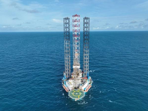 Thor jack-up drilling rig (Credit: Borr Drilling)