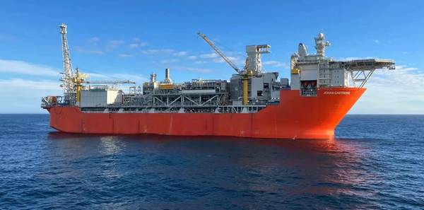 The Johan Castberg FPSO on the field (Credit: Lars Morken/Equinor)