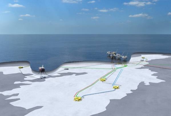 Johan Sverdrup field layout (Image: IKM Ocean Design)