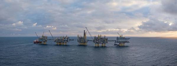 The Johan Sverdrup field off Norway (Credit: Lizette Bertelsen & Jonny Engelsvoll / Equinor)