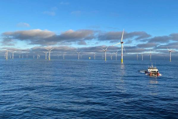 Kaskasi offshore wind farm (Credit: RWE)