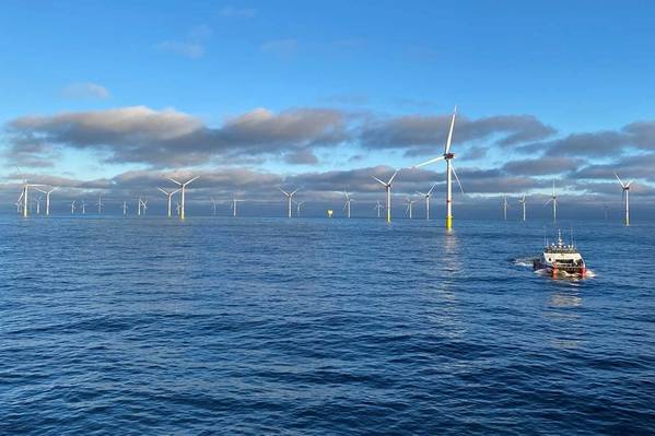 Kaskasi offshore wind farm (Credit: RWE)