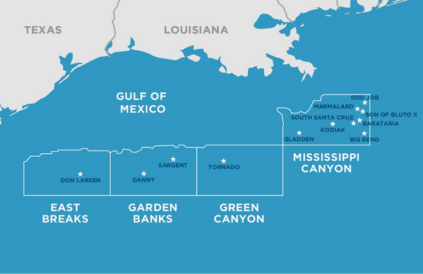 Kosmos Energy's Gulf of Mexico Assets