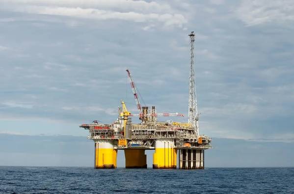 The Kristin platform in the Norwegian Sea (Credit: Marit Hommedal / Equinor)