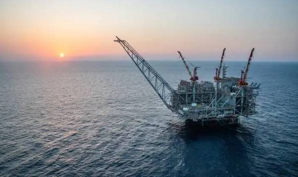 Leviathan platform offshore Israel (Photo: Noble Energy)