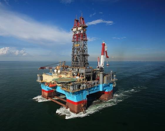 A Maersk Drilling semi-submersible drilling rig - File Photo: Maersk Drilling