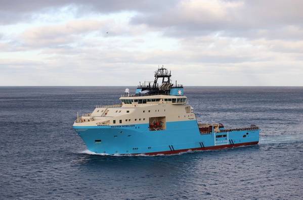 A Maersk Supply Service offshore vessel