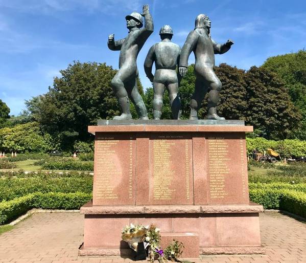 A monument for those who lost their lives in the Piper Alpha disaster - Credit: Oil and Gas UK