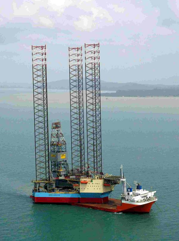 Rig moves: a new finance model could help the pace of rig moves (Credit: handout)
