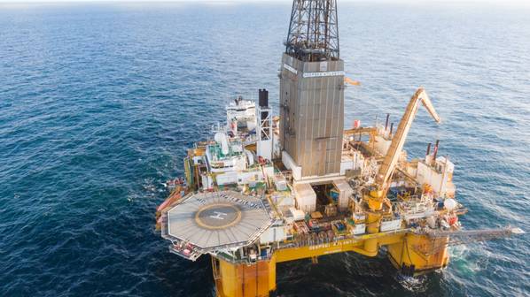 Odfjell Drilling’s Deepsea Atlantic rig (Credit: Odfjell Drilling)
