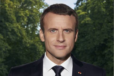 Official Portrait of Emmanuel Macron © Presidency of the Republic, Soazig de la Moissonnière