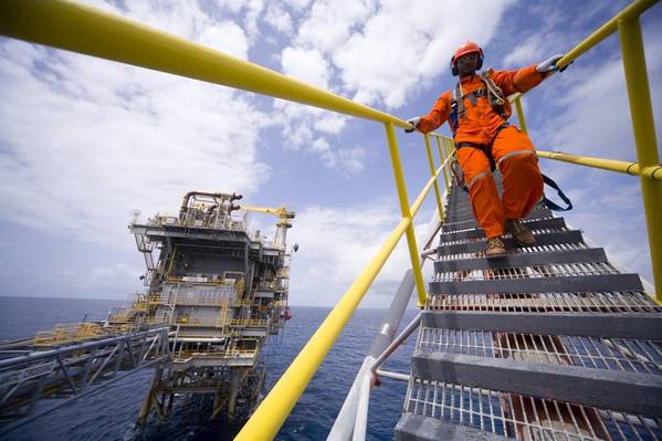 A BP offshore platform (Credit: bp p.l.c.)