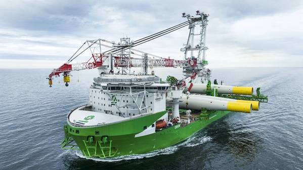 DEME Offshore’s Orion DP3 offshore installation vessel (Credit: DEME Group)