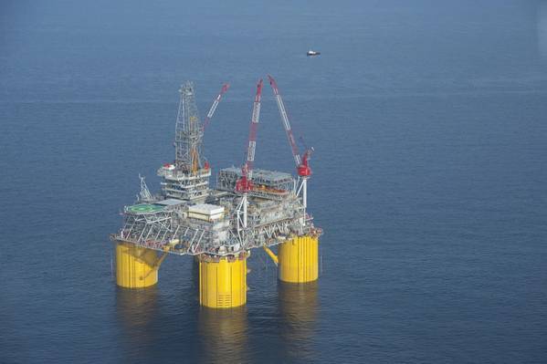 Olympus platform (Credit: Mike Duhon Productions/Visual Content team, Shell International Limited)