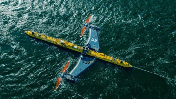 Orbital Marine's O2 tidal energy turbine (Credit: Orbital Marine Power)