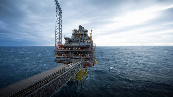 Oseberg field centre in the North Sea. (Photo: Ole Jørgen Bratland / Equinor ASA)