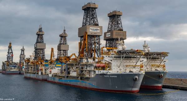 Pacific Drilling drillships - Credit: Rab Lawrence/Flickr under CC BY 2.0 license