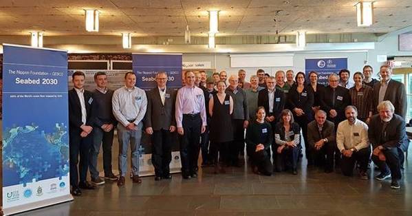 Participants at the first Arctic, Antarctic & North Pacific mapping meeting for The Nippon Foundation-GEBCO Seabed 2030 Project, held at Stockholm University, October 8-10 (Image: The Nippon Foundation / GEBCO)