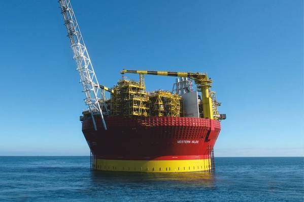 A Dana Petroleum FPSO in the North Sea