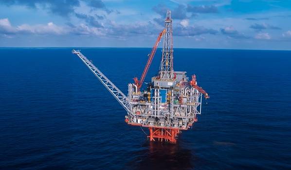 Petronius platform (Credit: Screenshot/Video by Chevron)