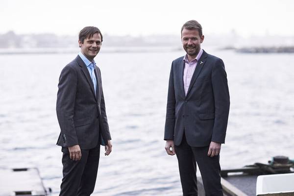 Hans Petter Øvrevik, Chief Commercial Officer (CCO) of Deep Wind Offshore (left) - Knut Vassbotn, CEO of Deep Wind Offshore (right)