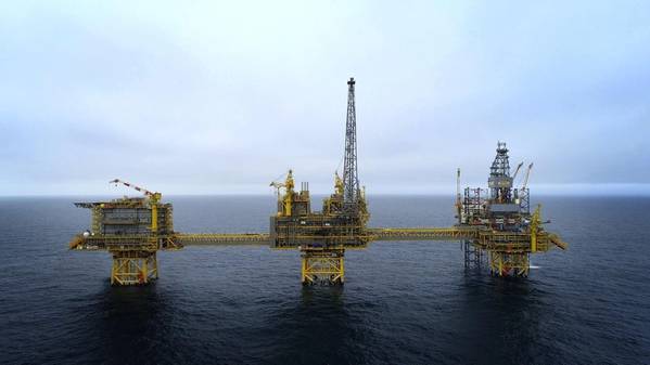 With a plateau production of 100,000 barrels of oil equivalent per day (boe/d), Culzean will account for around 5% of the UK’s gas consumption (Photo: Total)