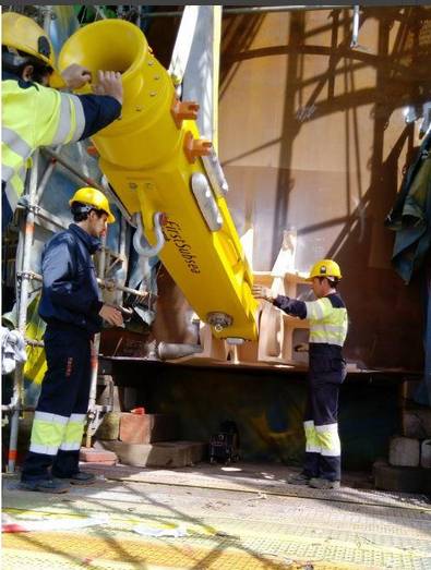 Platform mooring connectors for Kincardine offshore wind farm (Photo: First Subsea)