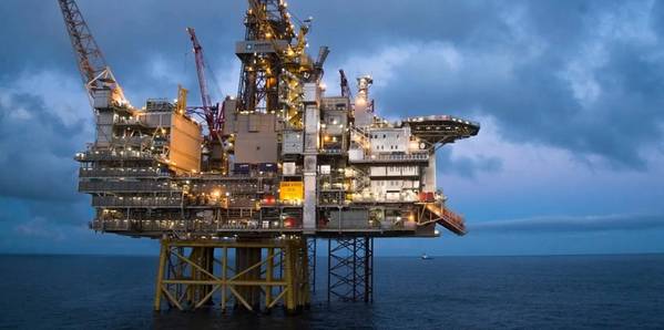 The Gina Krog platform in the North Sea (Credit: Equinor)