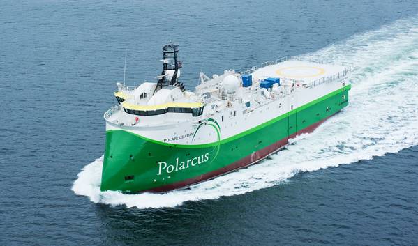 A Polarcus seismic vessel - Credit: Eburlid/Wikimedia - CC BY-SA 3.0