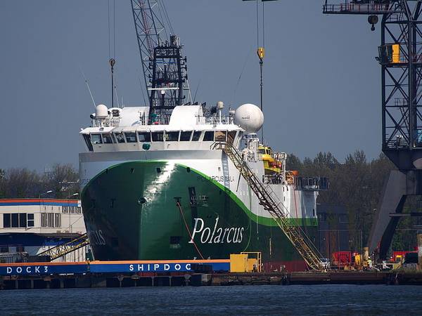 A Polarcus vessel - Credit: Alf van Beem - Wikimedia/CC0 1.0