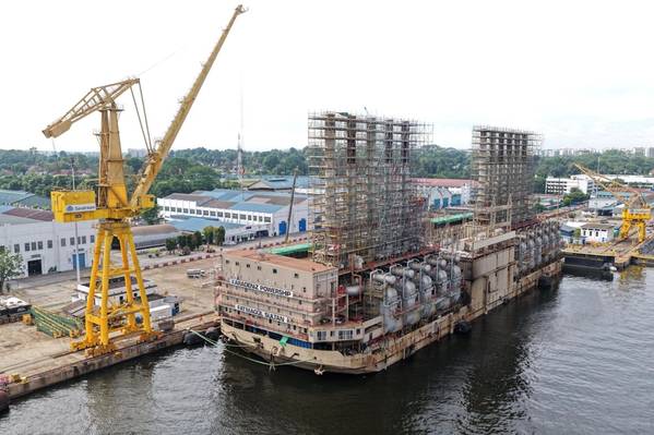 Power station vessel, Karadeniz Powership Fatmagul Sultan from Karpowership