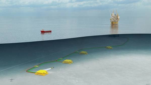 Preparations under way for start-up of the Breidablikk field in the North Sea in October. (Illustration: Equinor)