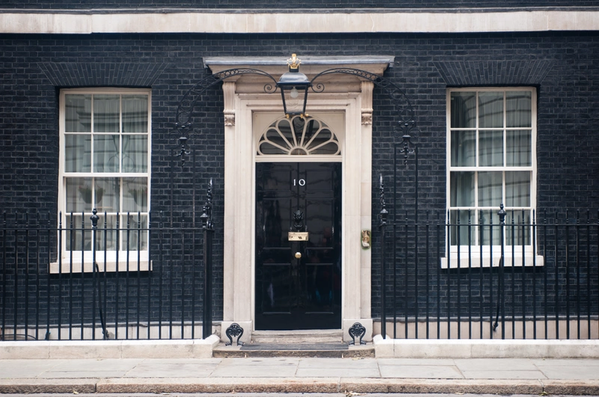 The UK Prime Minister's official residence - 10 Downing Street