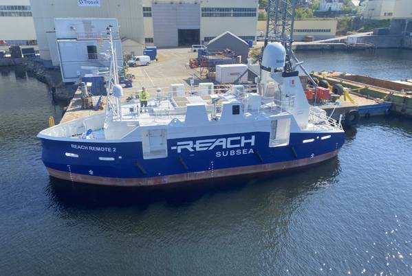 Reach Remote 2 USV (Credit: Reach Subsea)