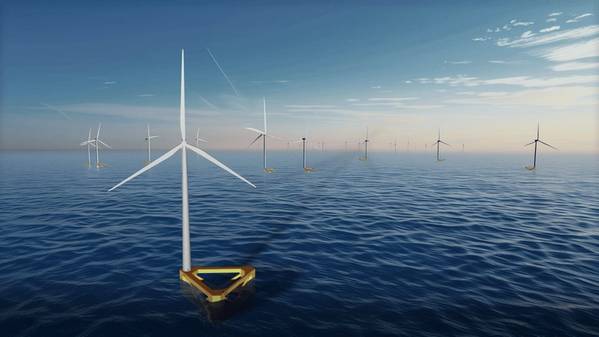 A rendering of the WindHive 15-H3 developed by Hanwha Ocean (Credit: Hanwha Ocean)