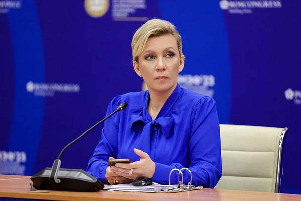 Russian Foreign Ministry spokeswoman Maria Zakharova - Credit: The Ministry of Foreign Affairs of the Russian Federation