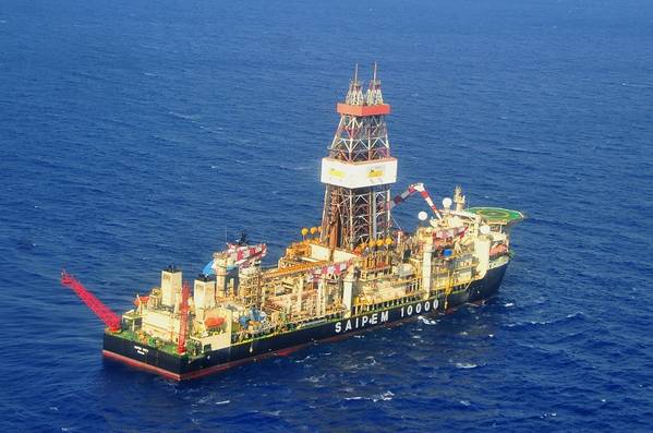 Saipem 10,000 Drillship (Credit: Egypt's Ministry of Petroleum and Mineral Resources)