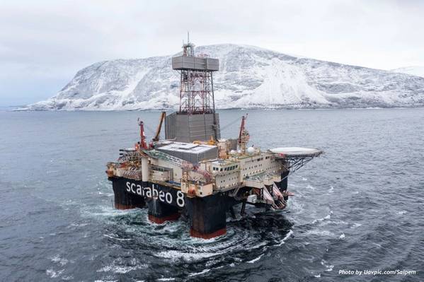 A Saipem Offshore Drilling Rig - Credit: Saipem