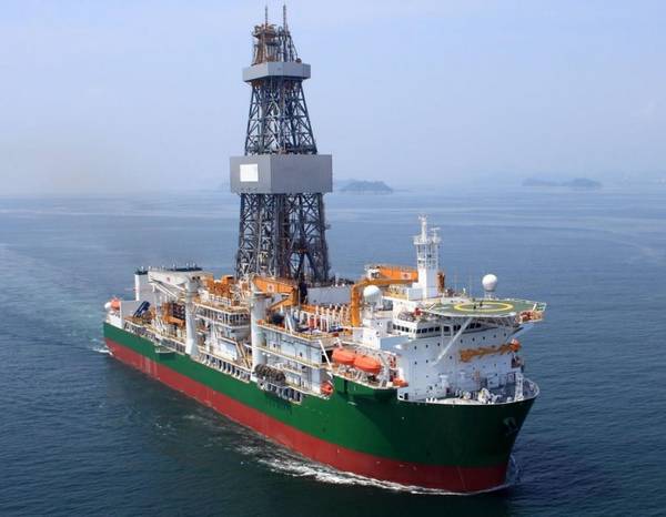 Saipem's Santorini Drillship (Credit: Saipem)