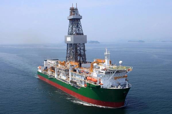 Santorini drillship (Credit: Saipem)
